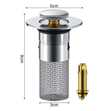 Anti-Odor Pop-Up Design Stainless Steel Sink Strainer & Stopper_14