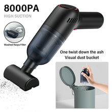 Portable Wireless Mini Car Vacuum Cleaner with Strong Suction