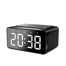 Wireless Charging Alarm Clock W/ Bluetooth Speaker