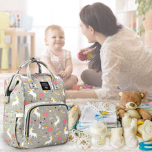 Unicorn Pattern Baby Diaper Bag Backpack