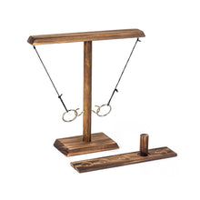 Hook and Ring Interactive Wooden Toss Game