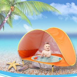 Baby Pop Up Beach Tent with Swimming Pool