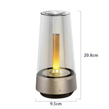 USB Charging LED Night Candle Lamp and Bluetooth Speaker