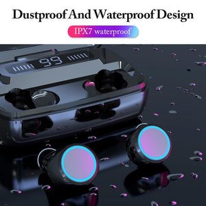 M11 TWS Bluetooth 5.0 In-ear earphone Noise reduction HiFi IPX7 Waterproof Headset - Groupy Buy