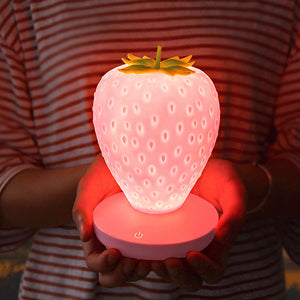 Creative Strawberry Silicone Night Light