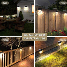 Outdoor Solar LED Deck Light Garden Decoration Wall and Step Light