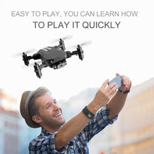 USB Rechargeable 4K Resolution Mini Folding Drone with Remote Control