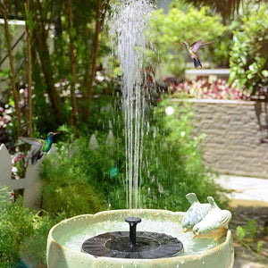 Different Spray Heads Solar Automatic Fountain Pump