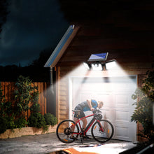 74 LED Solar Powered Sunlight 3 Modes PIR Motion Sensor Lamp