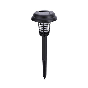 2-in-1 Solar Powered Outdoor Garden LED Lamp and Electric Mosquito Insect Killer
