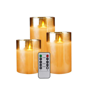 Battery Powered Flameless Flickering LED Wickless Candle