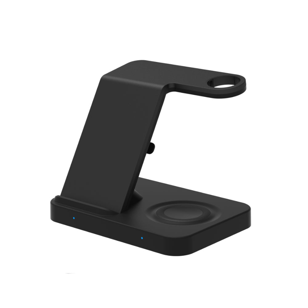 3-in-1 Qi Enabled Wireless Charging Station for Samsung and Apple Devices