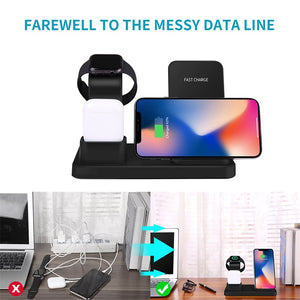 3-in-1 Wireless Charger Suitable for Apple Phone Watch