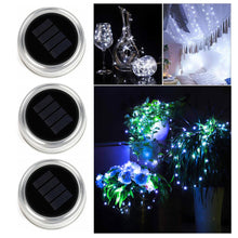 Solar Powered Mason Jar LED Decorative Fairy Lights Set