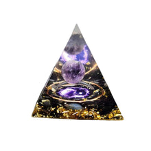 Natural Stone Healing Energy Chakra Pyramid