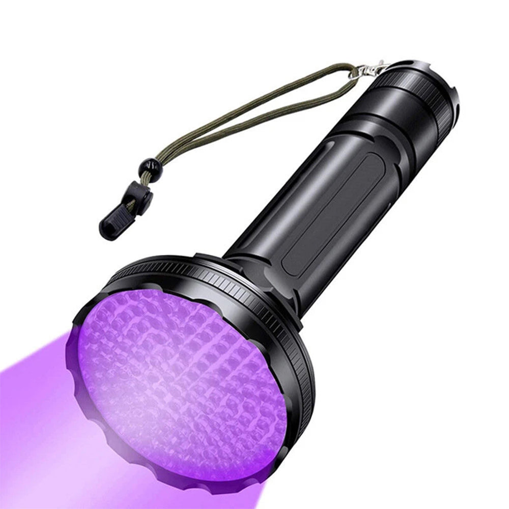 Battery Operated 128 UV LED Flashlight Pet Urine Detector