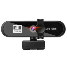 120° Wide Viewing 4K Ultra HD Web Camera with Microphone