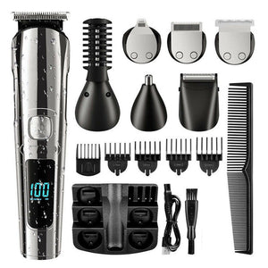 Rechargeable Professional Grade Electric Hair Trimming Kit