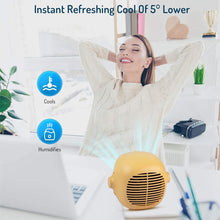 Portable Air Conditioner 200ml Tank Capacity Personal Cooling Fan