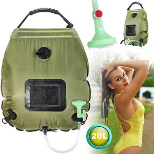 20L Outdoor Camping Hiking Portable Water Storage Shower Bag