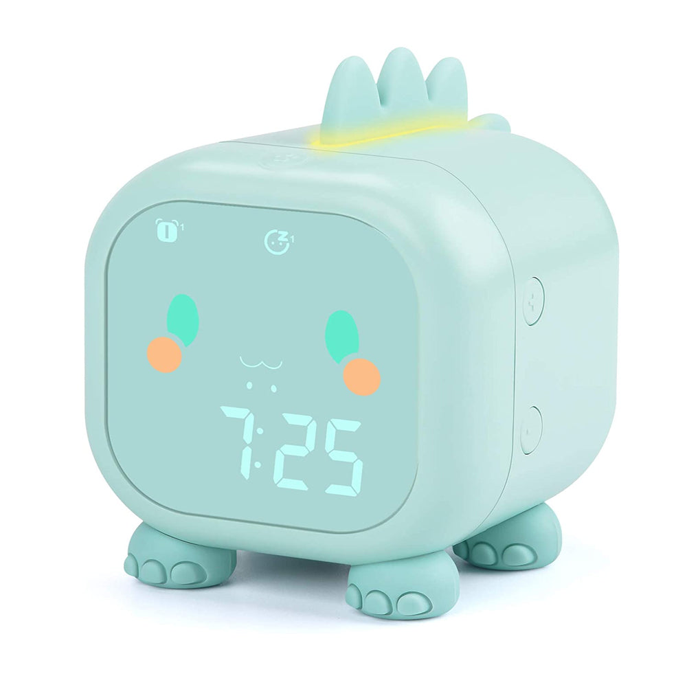 Sleep Training Digital Kid’s Dinosaur Rechargeable Alarm Clock