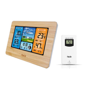 LCD Display Weather Station Alarm Clock- USB Powered_2