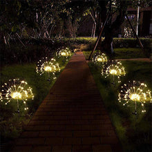 120 LED Solar Powered Outdoor Sparkling Fireworks LED Lights_5