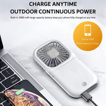 3 Speed Foldable USB Rechargeable Handheld Fan_11