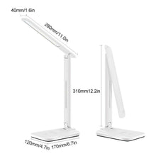 LED Desk Lamp with 5W Wireless Charging Function- USB Interface_5