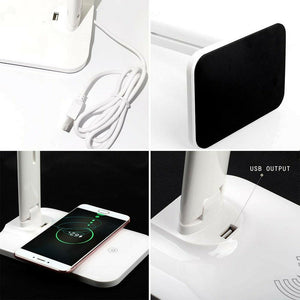 LED Desk Lamp with 5W Wireless Charging Function- USB Interface_9