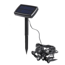 10 pcs Solar Powered Outdoor Spot Light Landscape Light Lamp_1