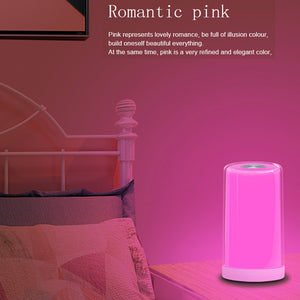 LED Touch Control Dimmable Bedside Night Light USB Plugged-in Lamp_13