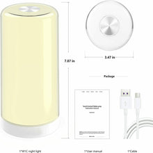 LED Touch Control Dimmable Bedside Night Light USB Plugged-in Lamp_15