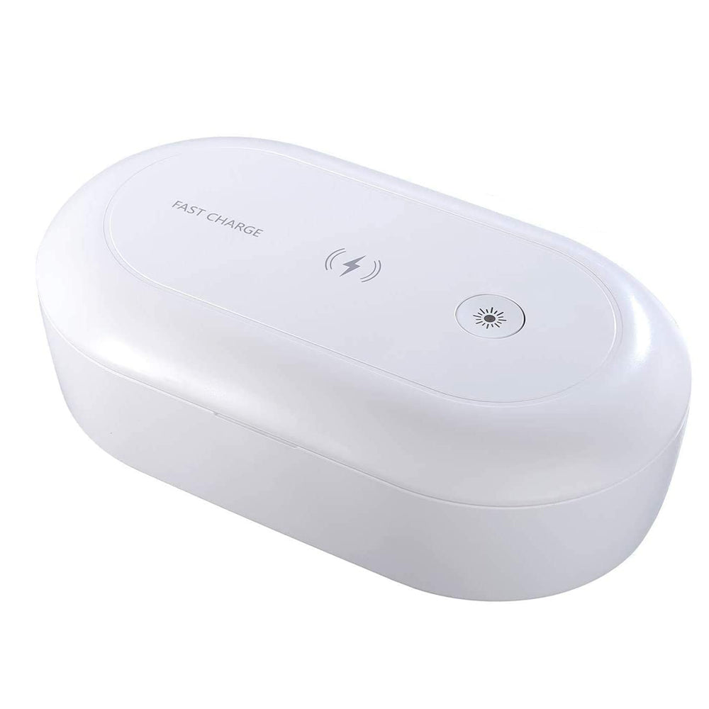 3-in-1 Wireless Charger and UVC Disinfecting Box- USB Plugged-in_0