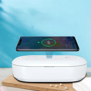 3-in-1 Wireless Charger and UVC Disinfecting Box- USB Plugged-in_9