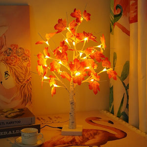 LED Illuminated Birch Tree for Home and Holiday Decoration- USB Charging_6