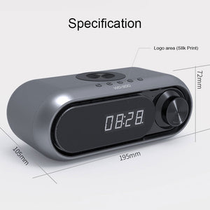 USB Interface Wireless Charger and Clock Radio BT Speaker_17