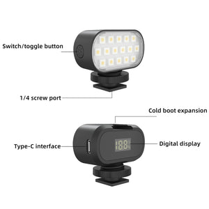 USB Charging RGB Live Broadcast LED Fill Background Light_1