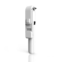Universal Foldable BT Monopod with Fill Light- USB Charging_2