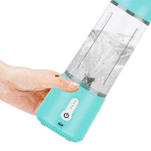 USB Rechargeable 6 Blades Portable Blender Smoothie Maker_6
