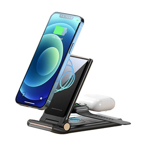 15W 3-in-1 Wireless Fast Charger for QI Devices- Type C Interface_7