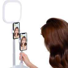 USB Charging Dual Mobile Phone Holder with Dimmable Fill Light_6