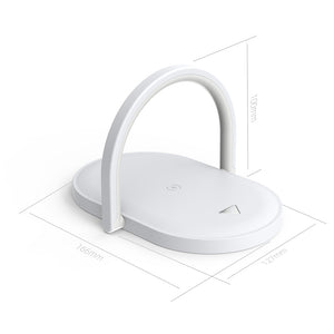 3-in-1 Wireless Charger Table Lamp Phone Bracket - Type C Interface_8