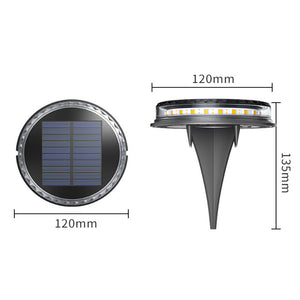 Outdoor Solar Powered LED Ground Stake Lawn Lights_6