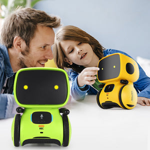 Battery Operated Interactive Touch Voice Sensitive Smart Robot_8