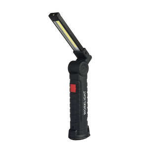 USB Rechargeable COB LED Work Light with Magnetic Base_1