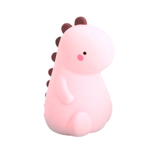 USB Charging Silicone Dinosaur Touch Sensor Baby Lamp_0