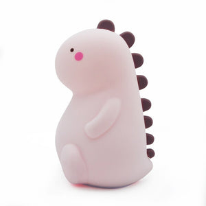 USB Charging Silicone Dinosaur Touch Sensor Baby Lamp_2