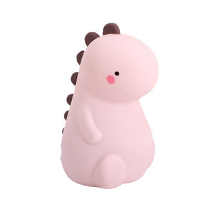 USB Charging Silicone Dinosaur Touch Sensor Baby Lamp_3