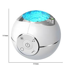 USB Interface Star Galaxy Light and White Noise Projector_4